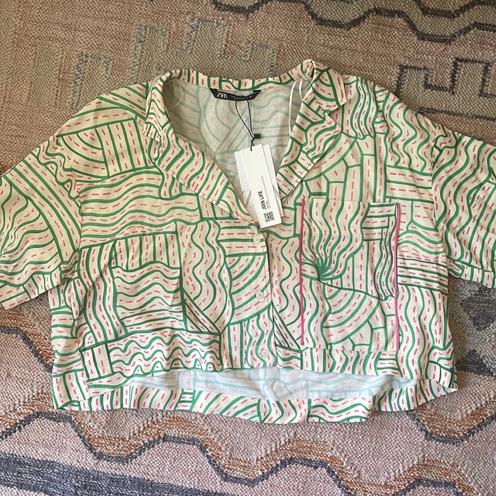 Zara Cropped Top